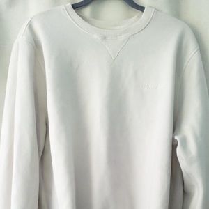 Hurley Crewneck Sweatshirt Cream Unisex